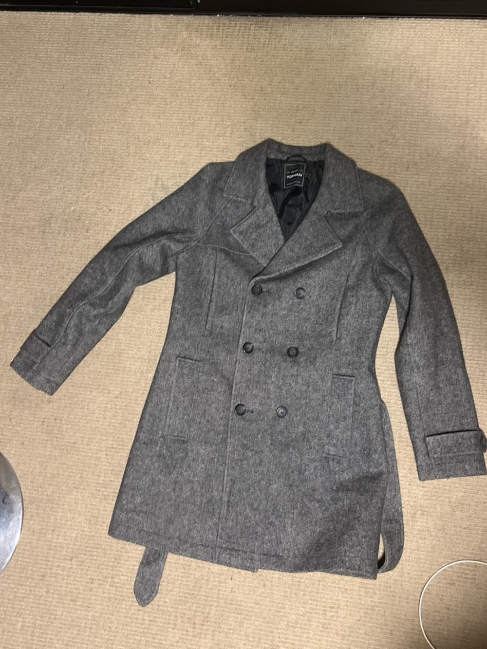Salt & Pepper Peacoat